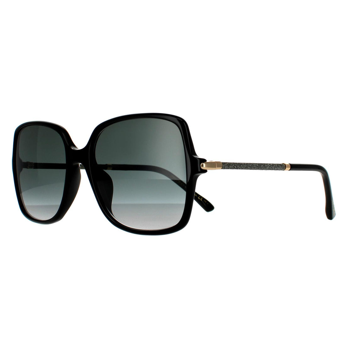 Jimmy Choo Sunglasses EPPIE/G/S 807 9O Black Dark Grey Gradient