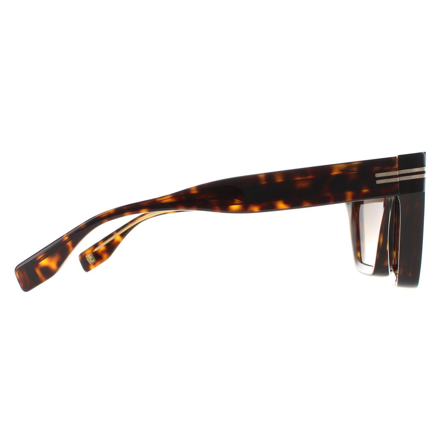 Marc Jacobs Sunglasses MJ 1001/S KRZ HA Havana Crystal Brown Gradient