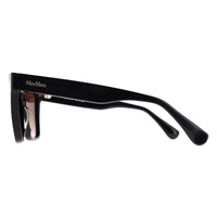 Max Mara Sunglasses MM0089 Spark3 01F Shiny Black Brown Gradient