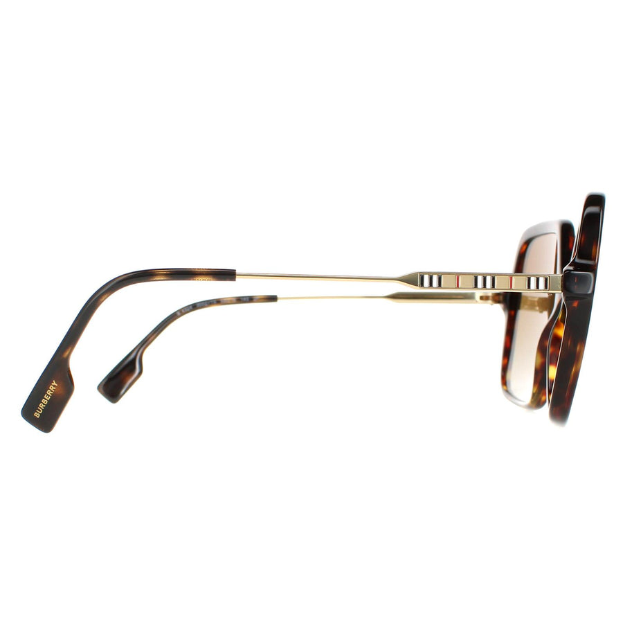 Burberry Sunglasses BE4324 3002T5 Dark Havana Brown Gradient Polarized
