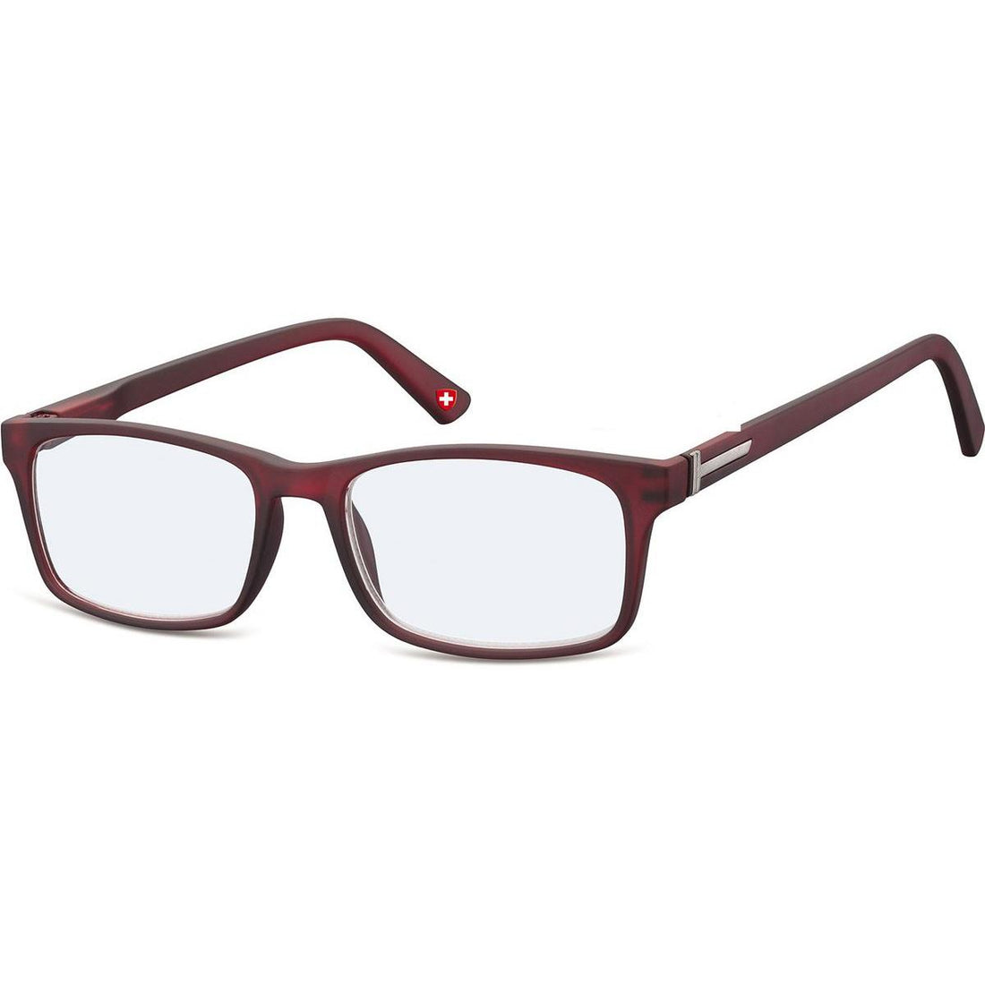Montana Reading Glasses HBLF73 C 0.00 Red Men Women Blue Light Blocking