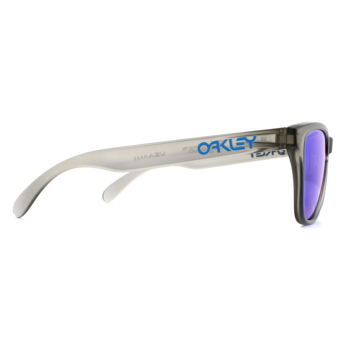 Oakley Sunglasses Frogskins XS OJ9006-05 Matte Grey Ink Prizm Sapphire Youth Fit