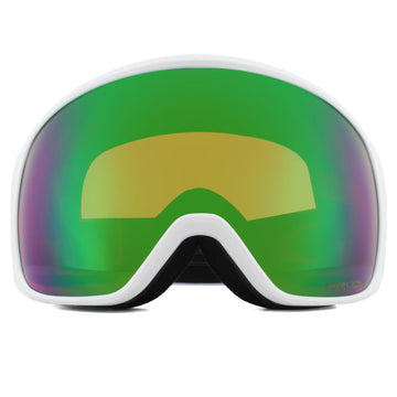 Oakley Ski Goggles Flight Tracker XM OO7105-12 Matte White Prizm Snow Jade Iridium