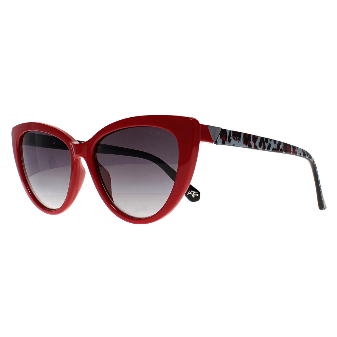Guess Sunglasses GU5211 66B Red Grey Gradient