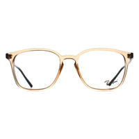 Ray-Ban Glasses Frames RX7185 5940 Light Brown Men Women