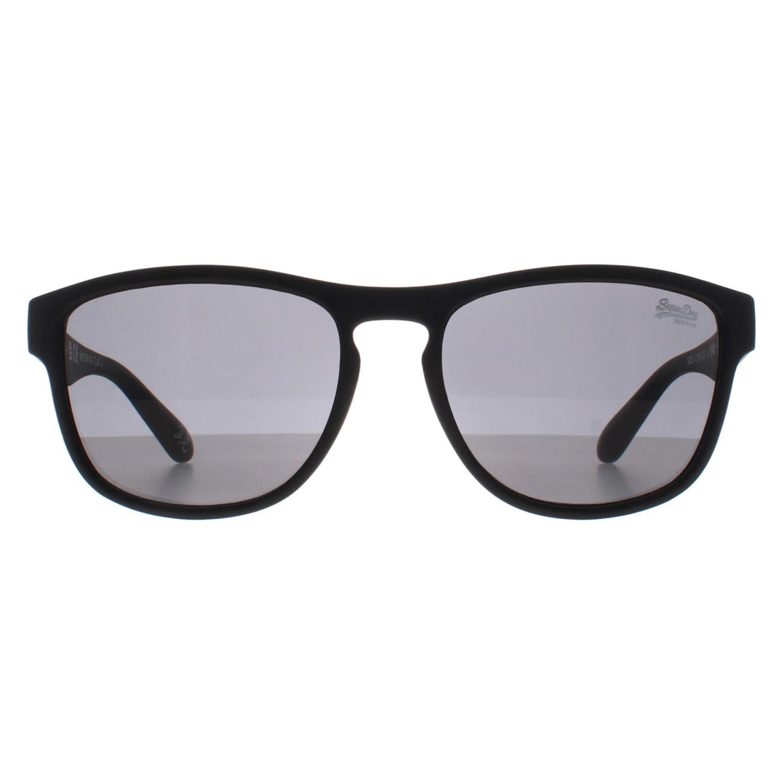 Superdry Sunglasses Rockstar 104B Matte Black Solid Smoke