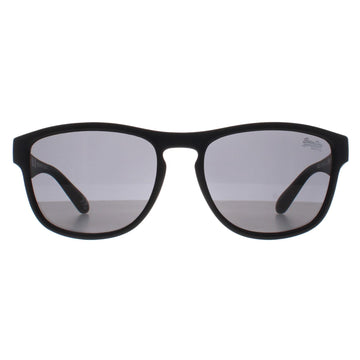 Superdry Sunglasses Rockstar 104B Matte Black Solid Smoke