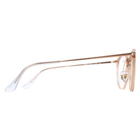 Ray-Ban Glasses Frames RX7140 8124 Transparent Light Brown Women