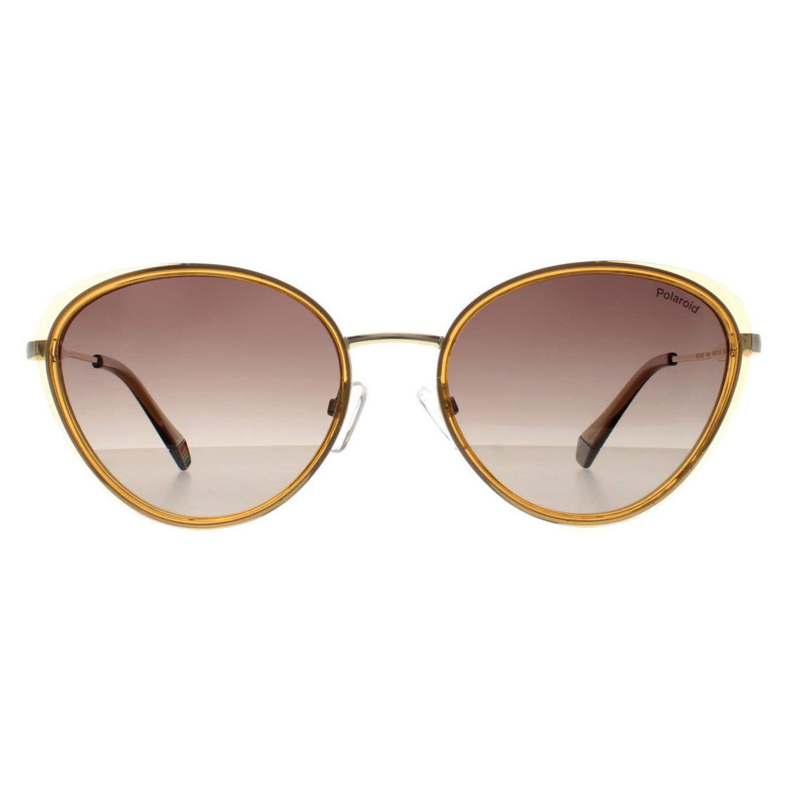 Polaroid Sunglasses PLD 6145/S 10A LA Beige Brown Gradient Polarized