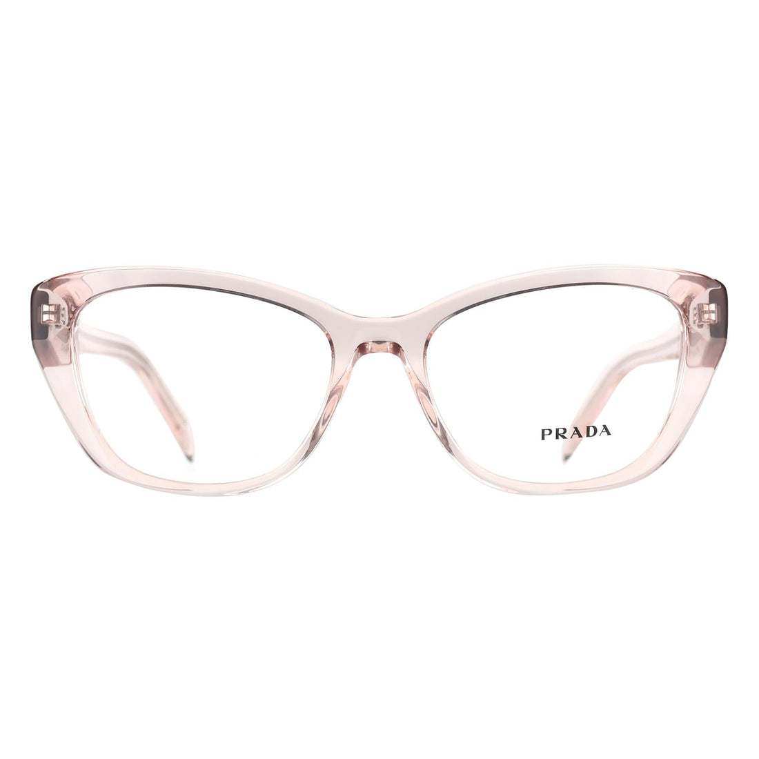 Prada Glasses Frames PR19WV 15J1O1 Crystal Geranium Women