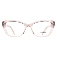 Prada Glasses Frames PR19WV 15J1O1 Crystal Geranium Women