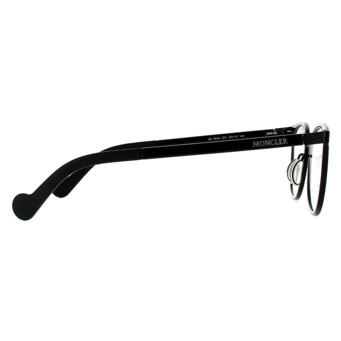 Moncler Glasses Frames ML5034 001 Shiny Black Men