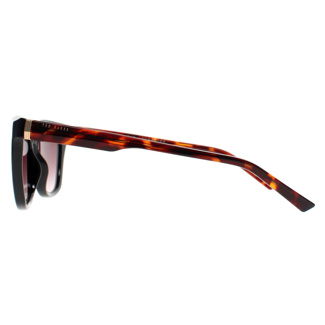 Ted Baker Sunglasses TB1639 Tanner 001 Black Tortoise Brown Gradient