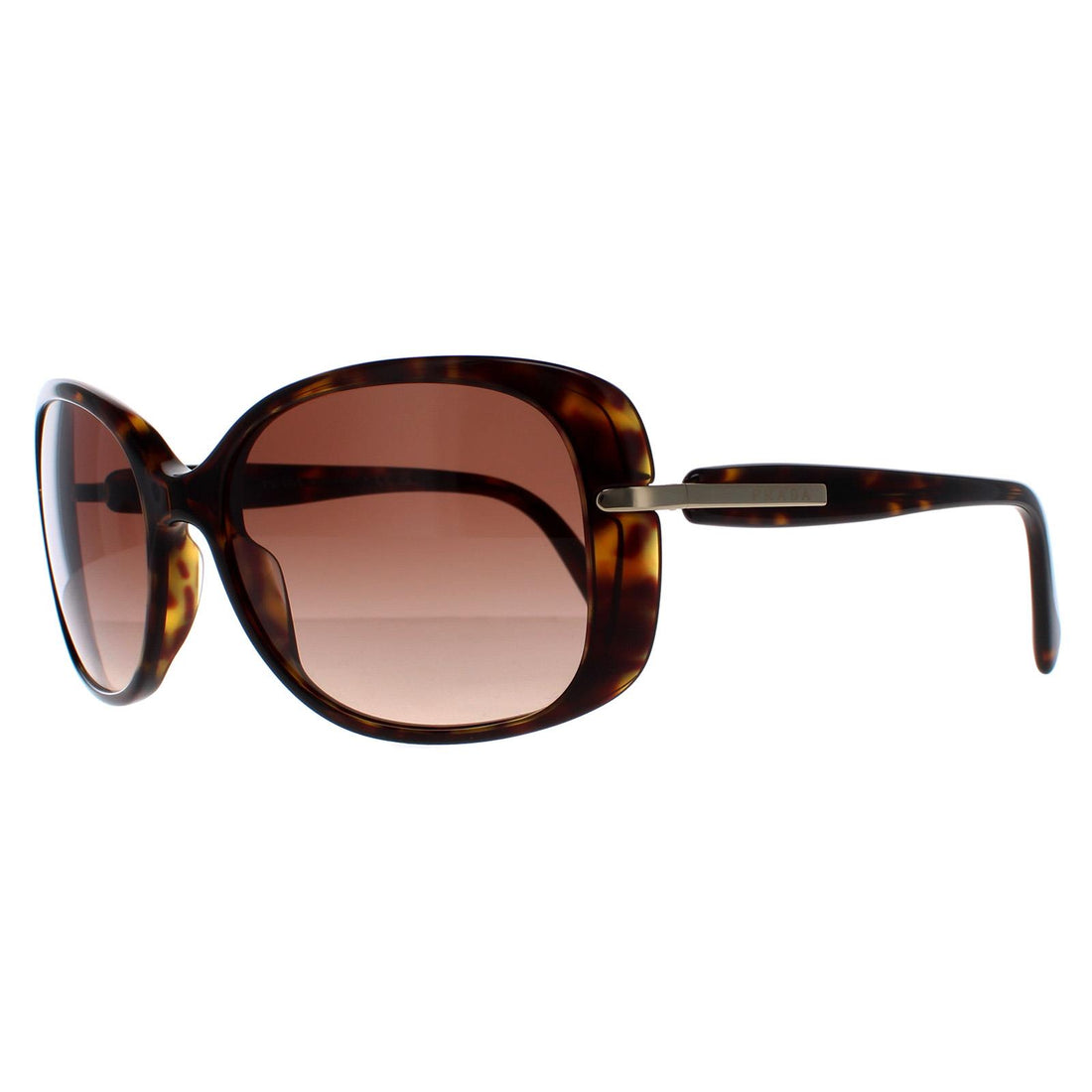 Prada Sunglasses 08OS 2AU6S1 Havana Brown Gradient