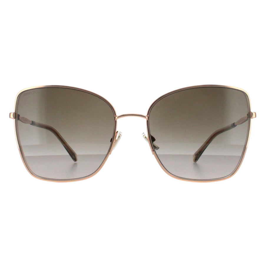 Jimmy Choo Sunglasses ALEXIS/S DDB SQ Gold Copper Multilayer Gold