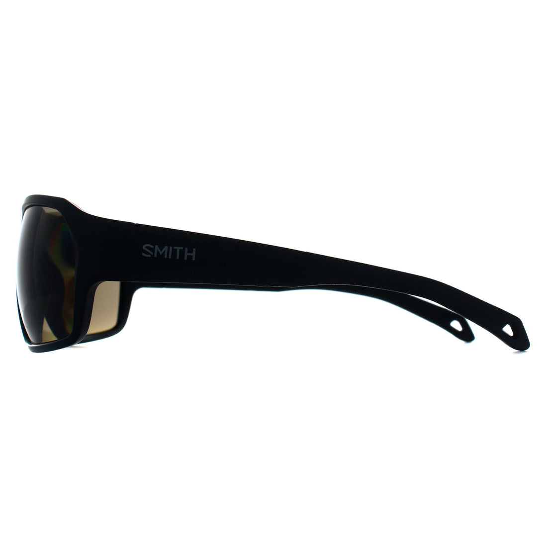 Smith Sunglasses Deckboss 003 L7 Matte Black Chromapop Green Polarized