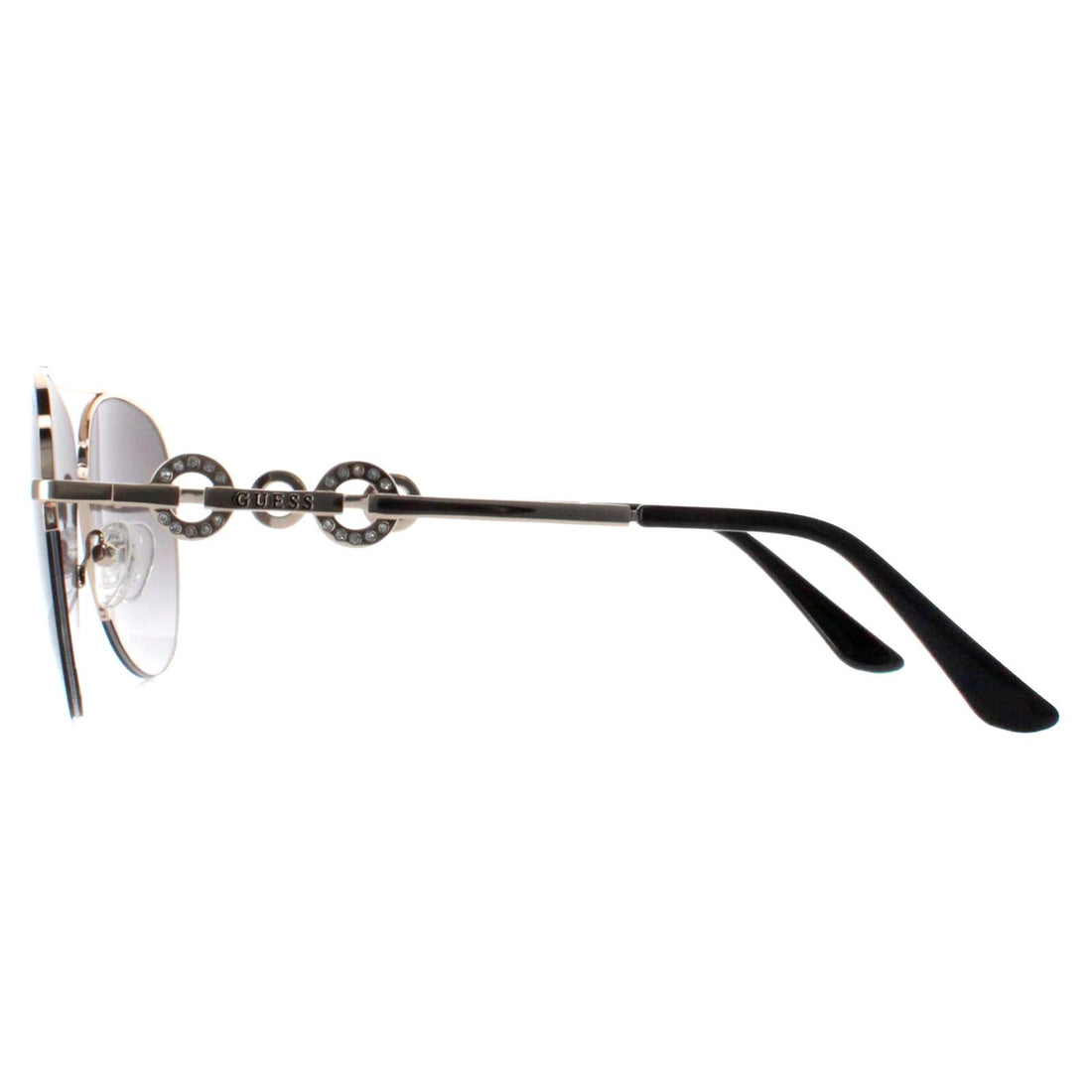 Guess Sunglasses GF6171 32B Gold Smoke Gradient