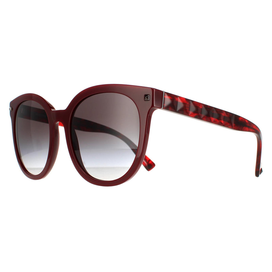 Valentino Sunglasses VA4083 51398G Bordeaux Grey Gradient