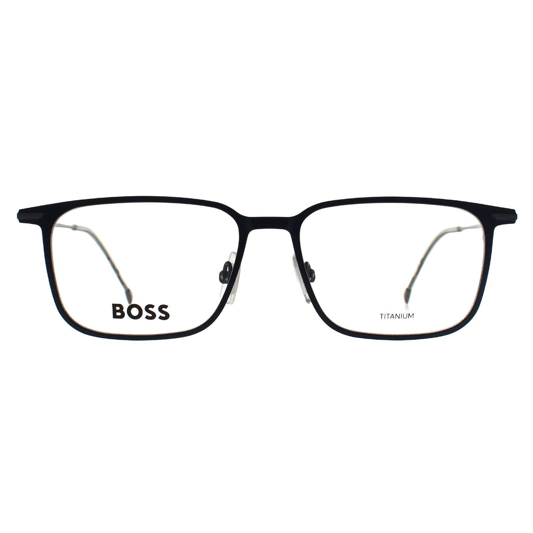 Hugo Boss Glasses Frames BOSS 1253 FLL Matte Blue Men