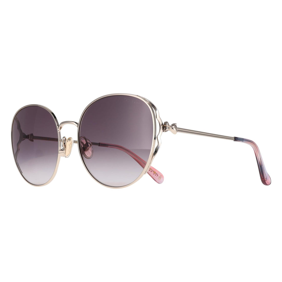 Ted Baker Sunglasses TB1775 Lake 402 Gloss Light Gold Grey Gradient