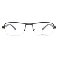 Police Glasses Frames Anthem 2 VPL257 0531 Semi Matte Black Men