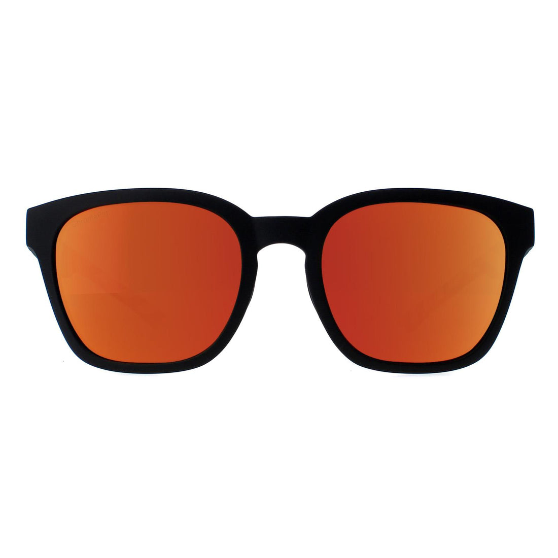 Smith Sunglasses Founder Slim S37 X6 Matte Black Chromapop Red