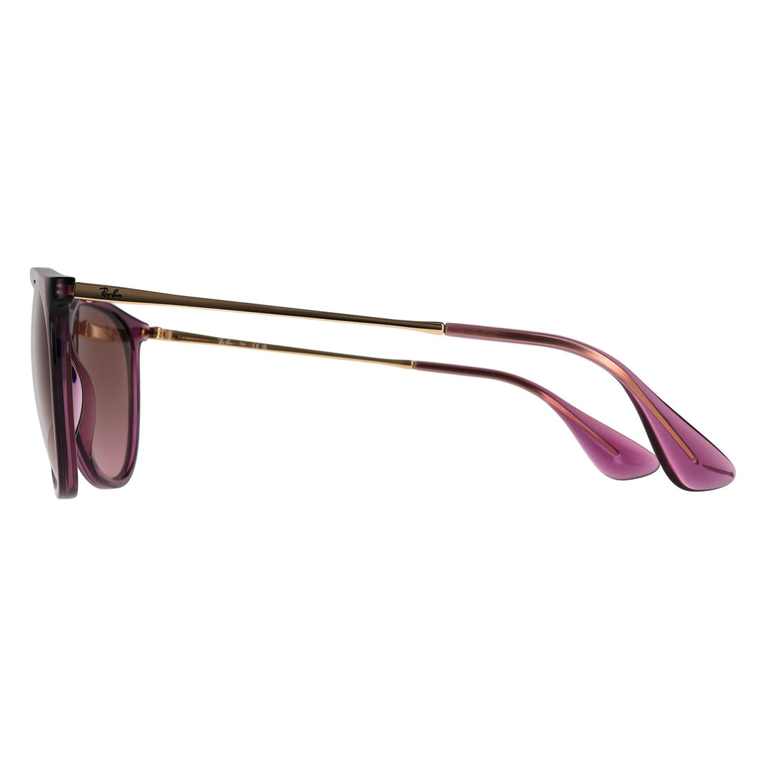 Ray-Ban Sunglasses RB4171 Erika 659114 Transparent Violet Pink Brown Gradient