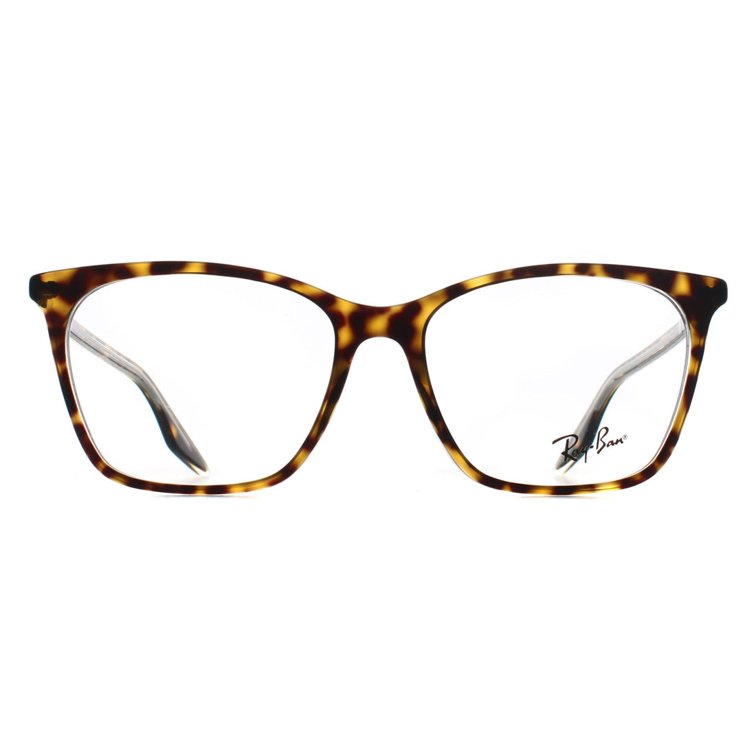 Ray-Ban Glasses Frames RX5422 5082 Havana on Transparent Women