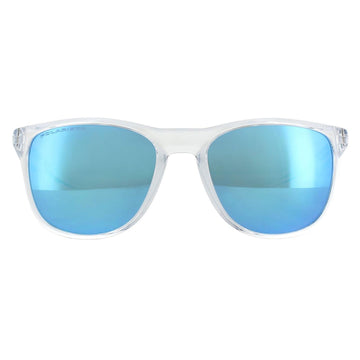 Oakley Sunglasses Trillbe X OO9340-05 Polished Clear Sapphire Iridium Polarized
