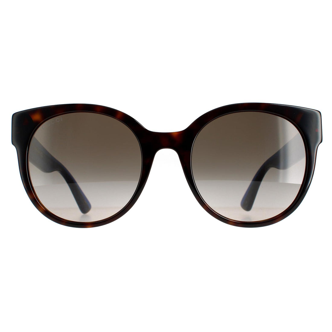 Gucci Sunglasses GG0035SN 004 Havana with Blue and Red Brown Gradient
