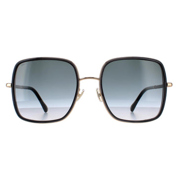 Jimmy Choo Sunglasses JAYLA/S 2F7 9O Gold Grey Dark Grey Gradient