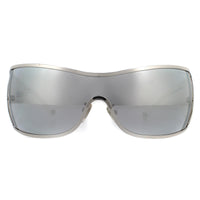 Police S8103V Origins 9 Sunglasses Shiny Palladium / Smoke Silver Mirror