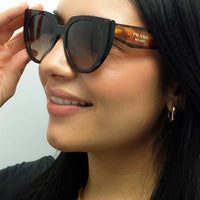 Prada Sunglasses PR14WS 2AU6S1 Tortoise Brown Gradient