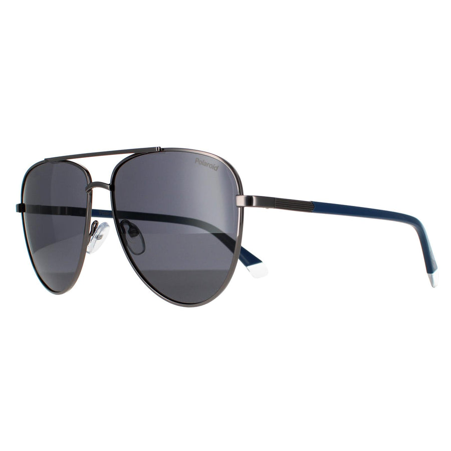 Polaroid Sunglasses PLD 4126/S KJ1 C3 Dark Ruthenium Grey Polarized