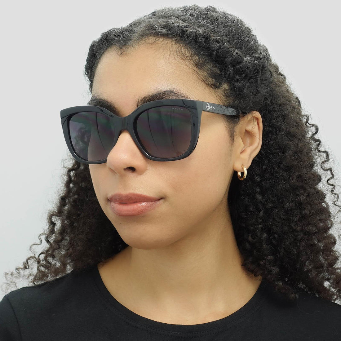 Ralph by Ralph Lauren Sunglasses RA5265 575225 Shiny Black Grey Gradient