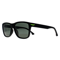 Police Sunglasses SPLB38E Tailwind 3 U28P Matte Black Grey Green Polarized