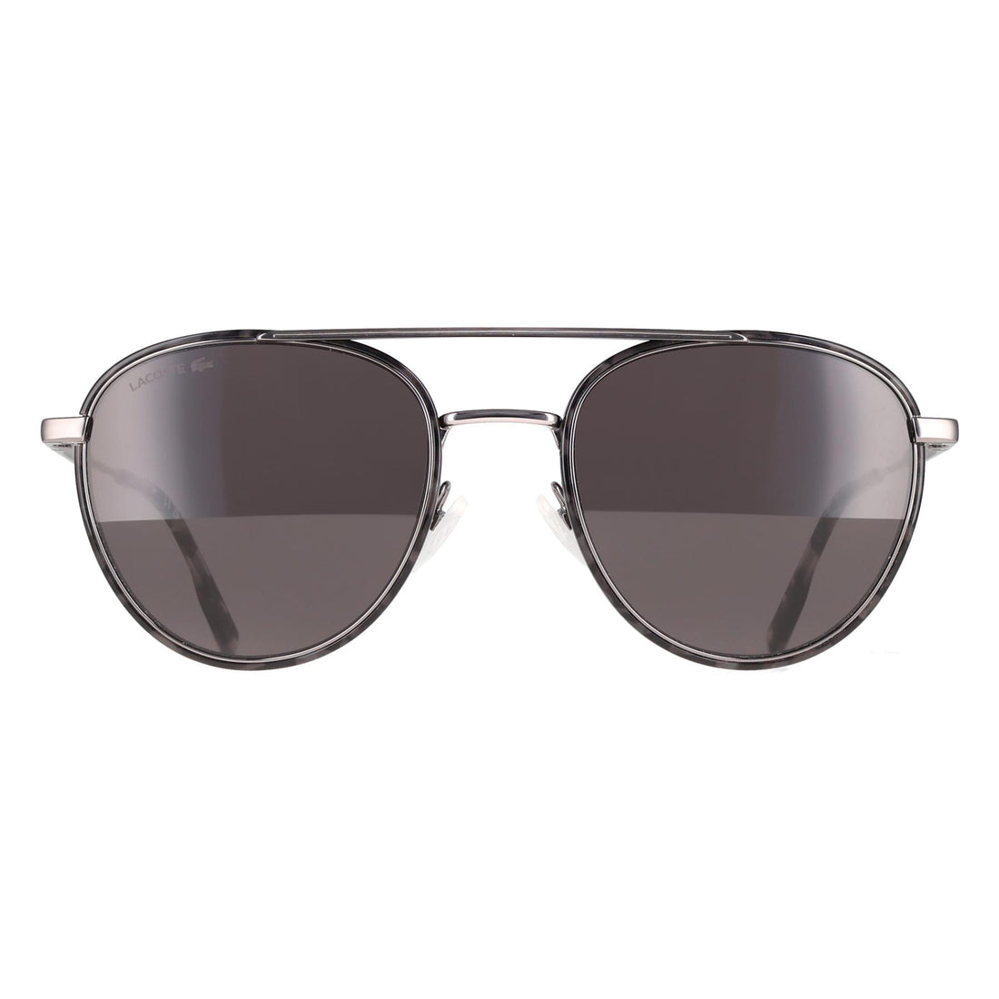 Lacoste Sunglasses L258S 033 Gunmetal Solid Grey Smoke