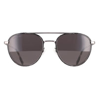 Lacoste Sunglasses L258S 033 Gunmetal Solid Grey Smoke