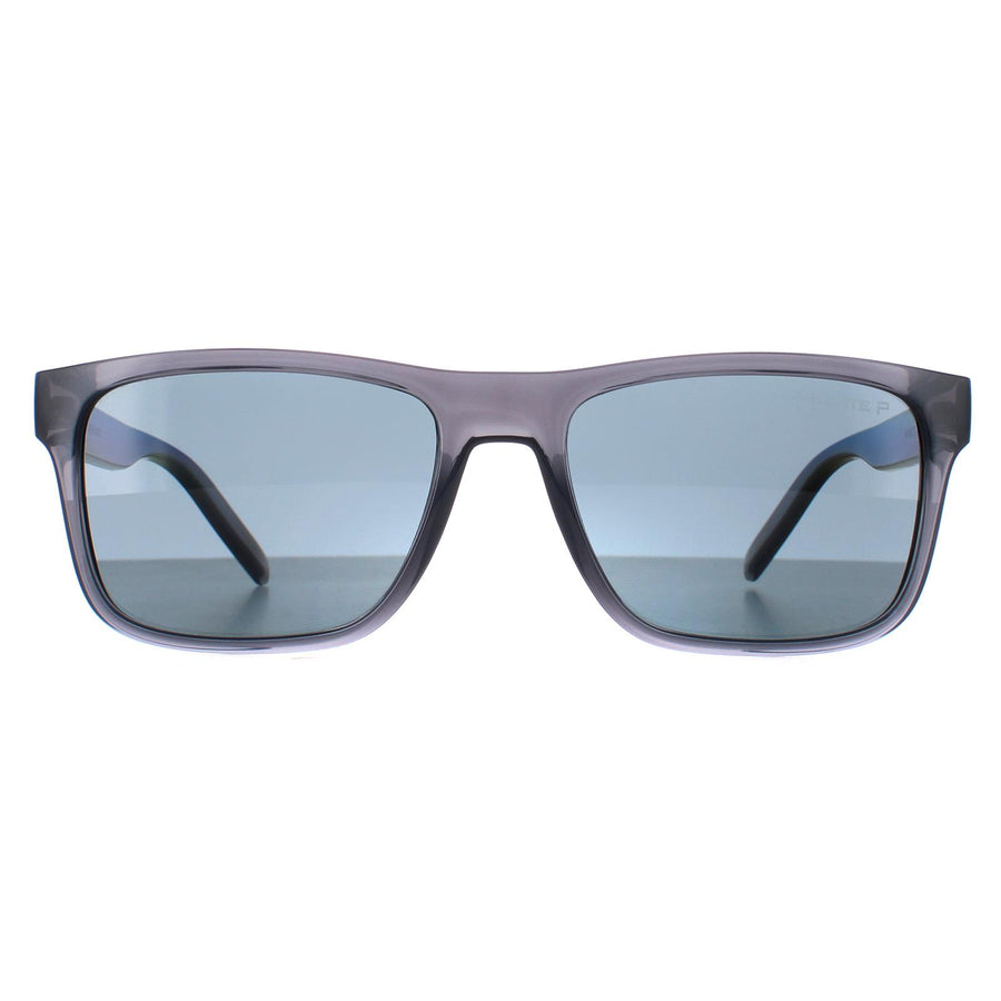 Arnette AN4298 Bandra Sunglasses Transparent Grey / Dark Grey Polarized