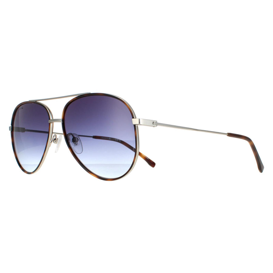 Lacoste Sunglasses L247S 050 Matte Light Grey Blue Gradient