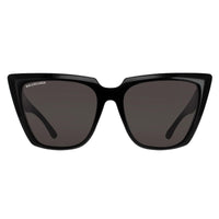Balenciaga Sunglasses BB0046S 001 Black Grey