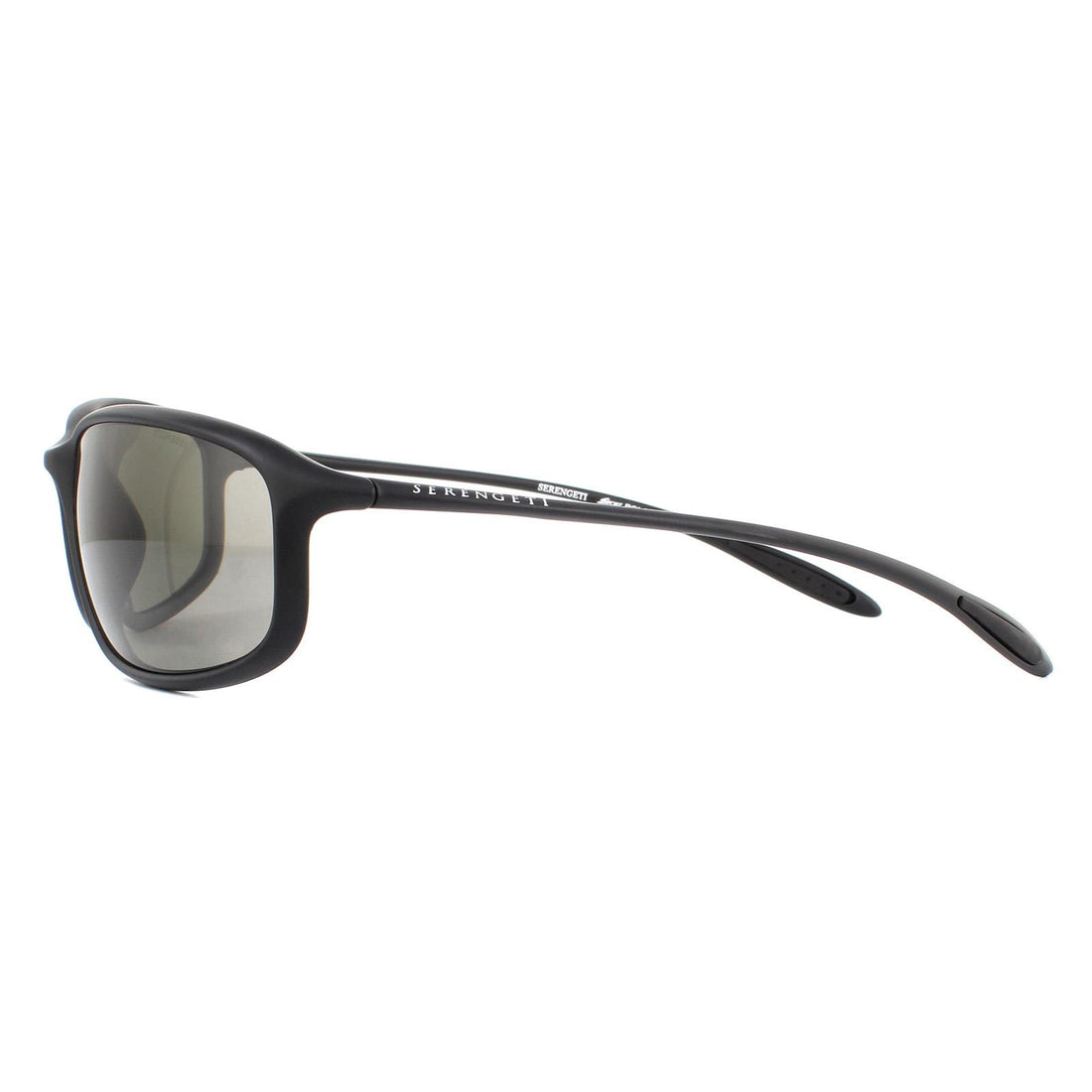 Serengeti Sunglasses Sestriere 8698 Matte Black PhD 2.0 Polarized CPG Grey