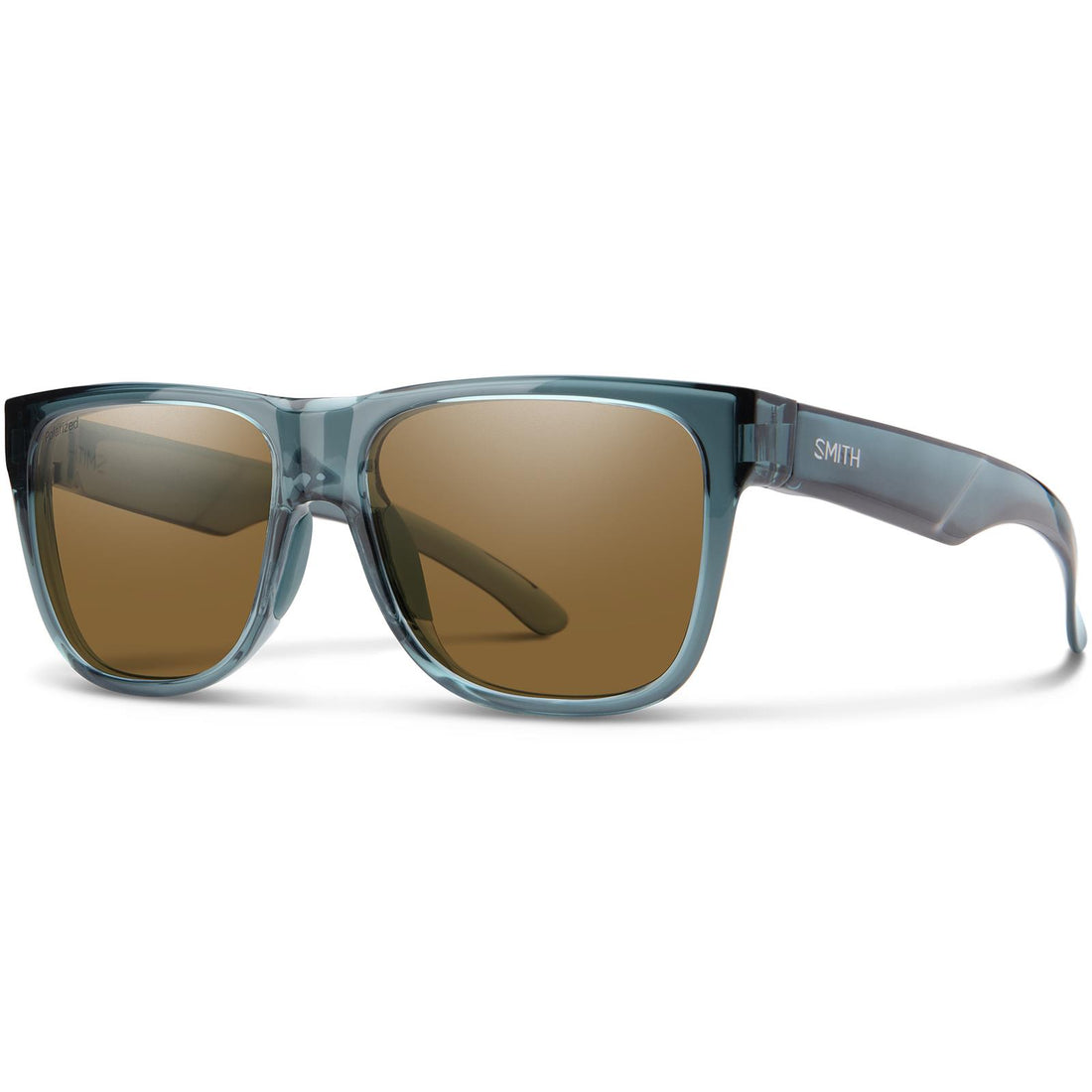 Smith Sunglasses Lowdown 2 1ED L5 Crystal Stone Green ChromaPop Polarized Brown