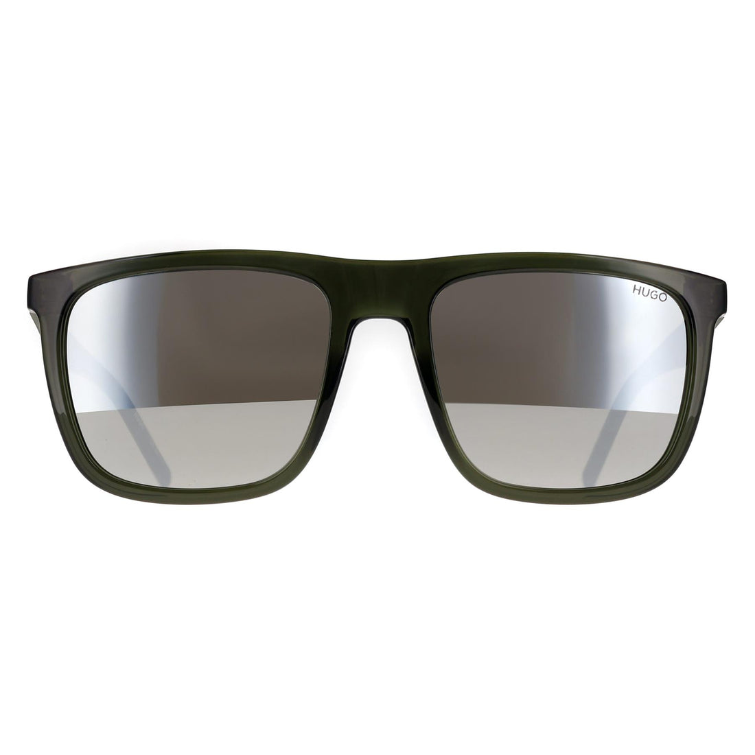 Hugo by Hugo Boss Sunglasses HG 1304/S 1ED T4 Frosted Dark Green Silver Mirror