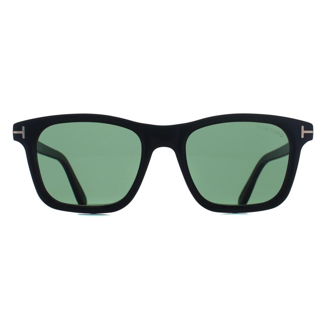Tom Ford Sunglasses Barron FT1179 01N Shiny Black Green