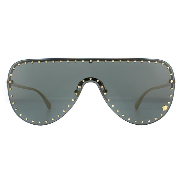 Versace Sunglasses VE2230B 100287 Gold Dark Grey