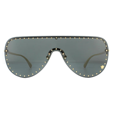 Versace Sunglasses VE2230B 100287 Gold Dark Grey