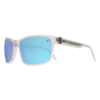 Quiksilver Sunglasses QS4005 MCRY Matte Crystal Blue Mirrored