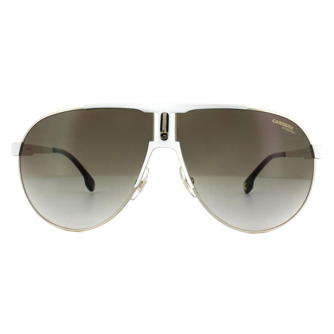 Carrera 1005/S Sunglasses White Gold Brown Gradient