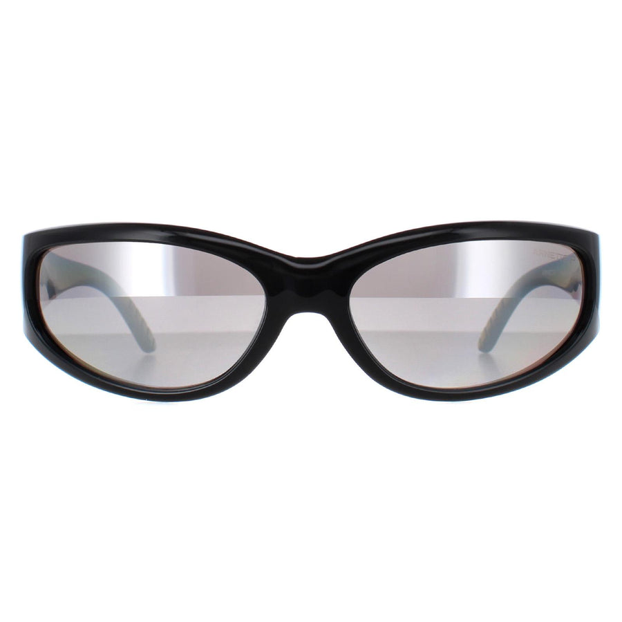Arnette AN4302 Catfish Sunglasses Recycled Black Silver